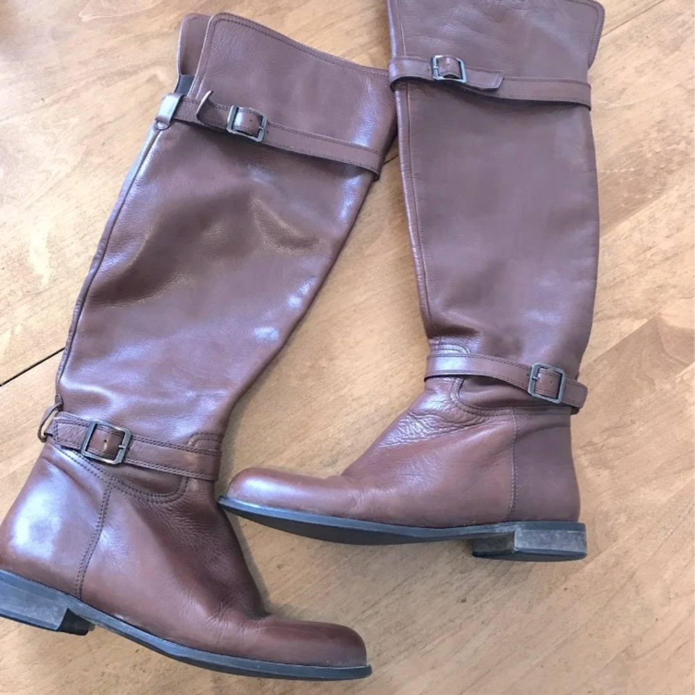 Garnet Hill leather boots